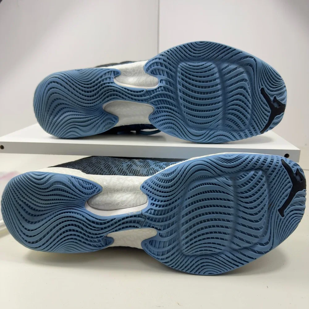 Air Jordan XX9 Low Men Size 14 University Blue Black UNC 828051-401 Low Top